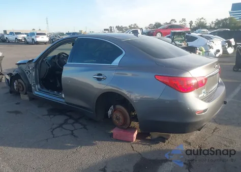 2017 Infiniti Q50 3.0T Sport из США, поврежденный, VIN JN1EV7AP3HM737194